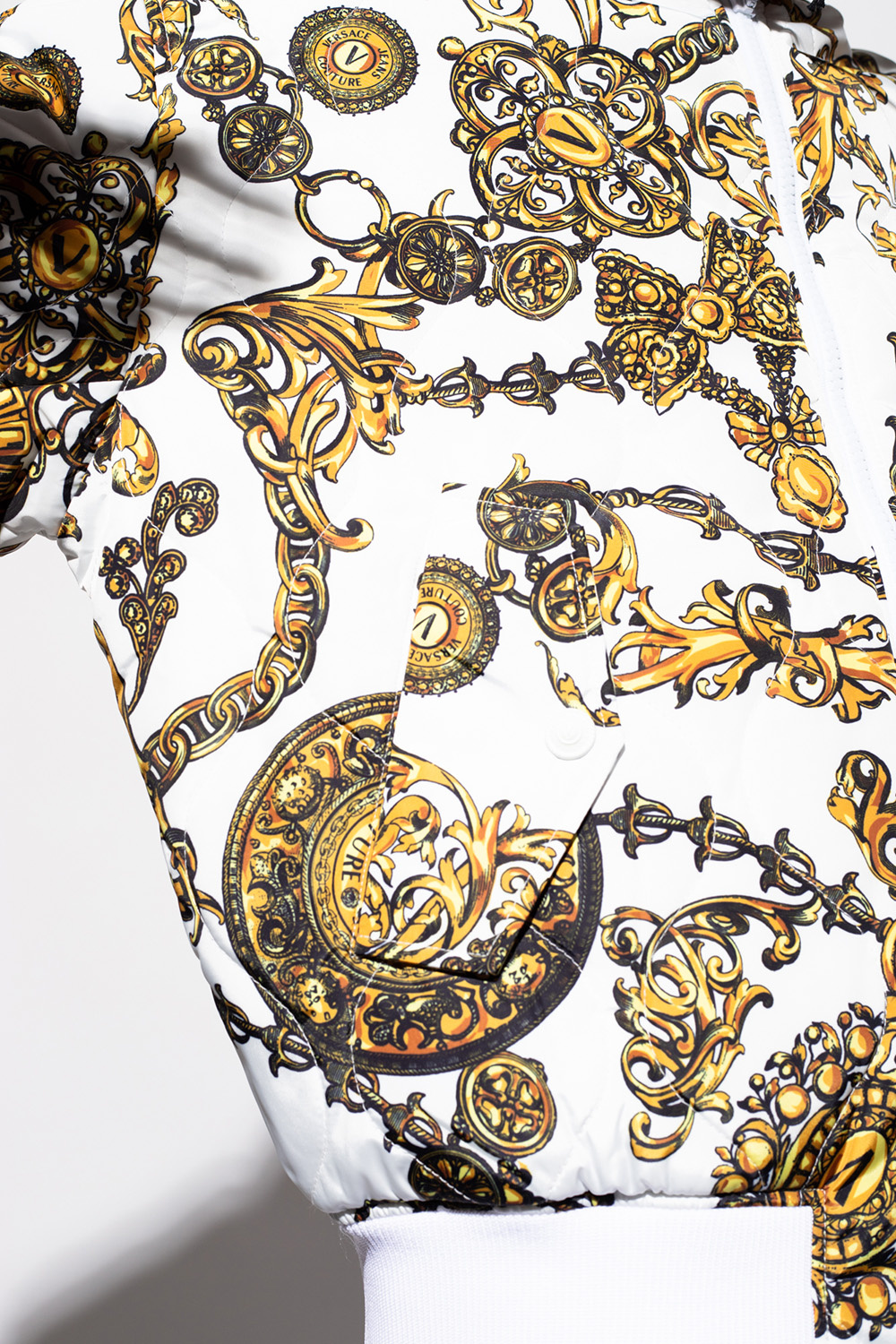 SchaferandweinerShops | Extra Long Puffer Jacket | Versace